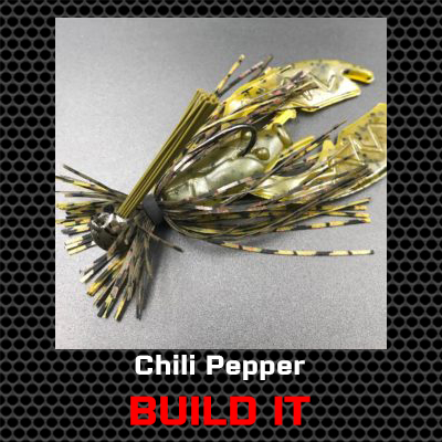 Chili Pepper Bass Jig Custom Build