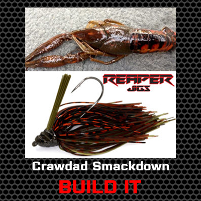 Crawdad Smackdown Bass Jig Custom Build