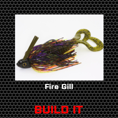 Fire Gill Bass Jig Custom Build